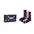 thumbnail image 2 of Happy Socks 3 Pack Unisex Socks, Gift Box, Mixed Colours Mixed Cat 2 41-46 (Uk 7,5-11,5), 2 of 6