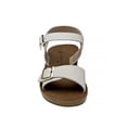 thumbnail image 5 of Nanette Lepore  Sandals with Double Buckle for Toddler Girls, White, 7, 5 of 7