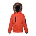 thumbnail image 1 of Boys' Warm Parka Jacket Sherpa Fleece Lined Winter Snow Coat, 1 of 2