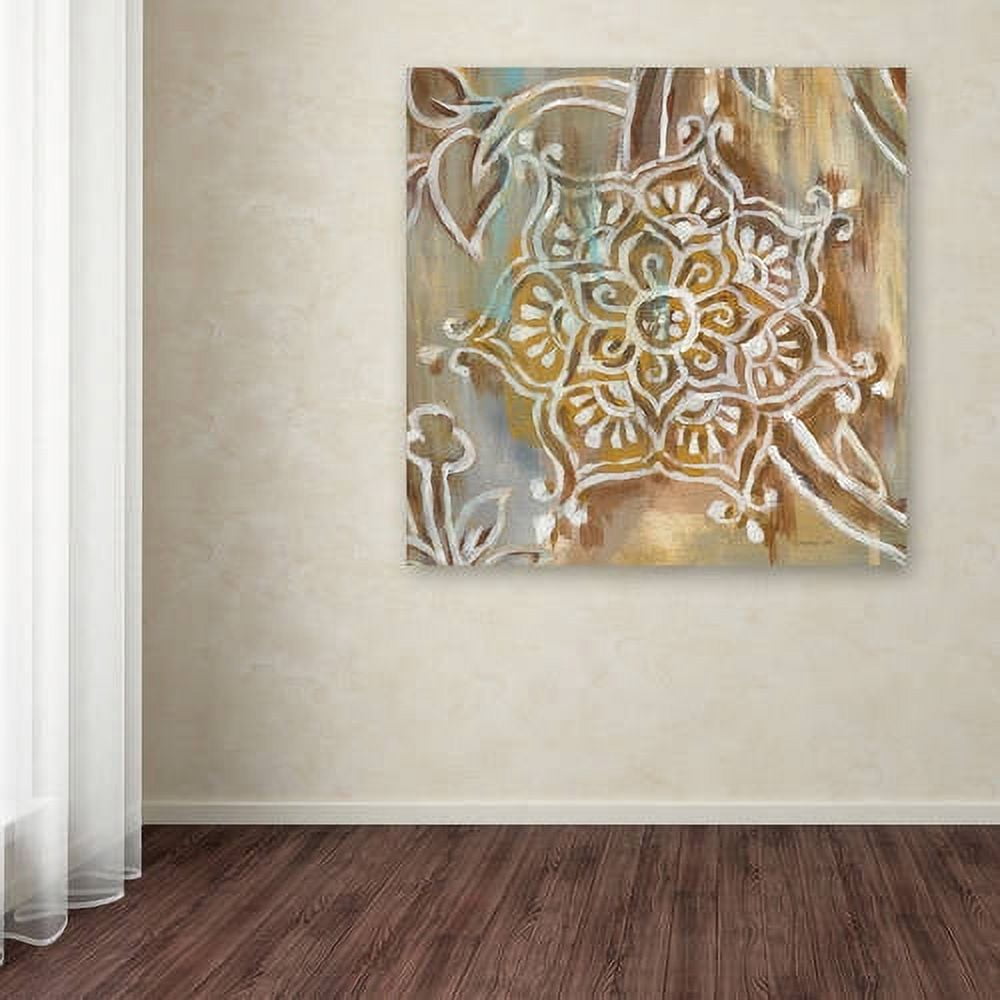 Trademark Fine Art "Henna III" Canvas Art by Danhui Nai