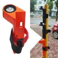 thumbnail image 4 of yotijay Aluminum Grade Rod Level Bubble Level Vertical Leveler for Ruler Orange, 4 of 7