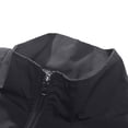 thumbnail image 6 of Iyufng Mens Stand Collar Reflective Line Color Block Track Jacket Full Zip Rib Cuff Vintage Street Windproof Athletic Coat, 6 of 8