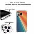 thumbnail image 4 of Retro 70s Sunrays Case for iPhone 13 Pro,Aesthetic Art Design Pattern Soft Full TPU Bumper Cover, 4 of 5