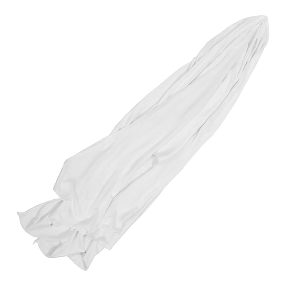 Milisten White Female Headscarf Reusable Hair Wrapping Cloth Scarf Hat Soft Comfortable Material