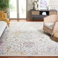 thumbnail image 2 of SAFAVIEH Layla Dania Oriental Area Rug, Ivory Grey/Pink, 6'7" x 6'7" Square, 2 of 8