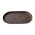 thumbnail image 2 of CQCYD Under $5 Faux Wood Grain Serving Tray, Reusable Plastic Coffee Dessert Tray, Rectangular Breakfast Tray for Tea Fruit Home Kitchen, 9 x 5 x 1 Inch, 2 of 6