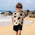 thumbnail image 6 of Xdegoge Tween Girls Cute Cow Print Shirts Short Sleeve Crew Neck T-Shirt Novelty Animal Graphic Tees Casual Summer Tops for Kids, Size 11-12, 6 of 9