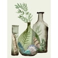 thumbnail image 3 of Wang, Melissa 12x14 Black Modern Framed Museum Art Print Titled - Ocean in a Bottle IV, 3 of 5