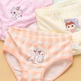 thumbnail image 5 of newwalpole Girls Cotton Underwear Soft Boy Shorts Kids Boxer Briefs Panties(Pack of 4) Light Yellow for Size M, 5 of 5