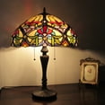 thumbnail image 3 of RADIANCE Goods Tiffany-Style 2 Light Victorian Table Lamp 18" Shade, 3 of 3