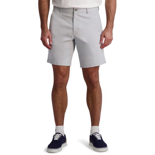 Chaps Men's Flat Front Stretch Twill Shorts, Sizes 2842