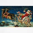 thumbnail image 3 of CafePress - Vintage Santa Sleigh Baseball Jersey - Kids Cotton Baseball Jersey, 3/4 Sleeve Shirt, 3 of 4