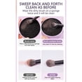 thumbnail image 4 of Caja de limpieza de brochas de maquillaje Xihbxyly Herramientas de limpieza en polvo, 4 of 7