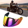 thumbnail image 4 of Visor de lente de casco de cara completa de motocicleta para K1 K3Sv K5 Suministros de ciclo para mantenerse seguro en la conducción Buena dureza Alta Revo Púrpura Rojo Oro Sunnimix Lente de cascos, 4 of 5