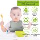 thumbnail image 2 of Silicone baby bibs, comfortable waterproof silicone bibs for babies and toddlers, BPA free, with food catcher pocket, 2 of 4