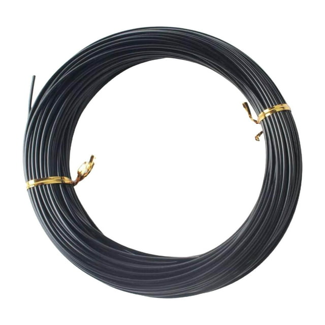 1 rollo de línea de pesca de monofilamento, línea líder de monofilamento de nailon, resistente a la abrasión cero 30m de diámetro 18mm 370LB