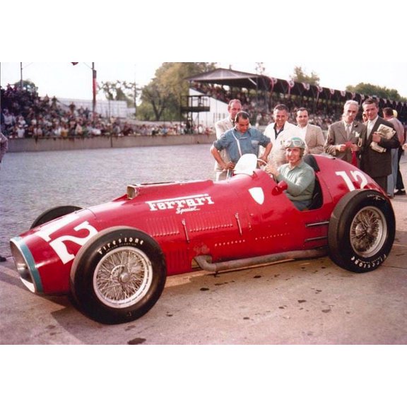 Tameo TMK439 1952 Ferrari 375 Indianapolis Alberto Ascari with number 12