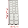 thumbnail image 3 of Gel Nail Toe Strips Semi Cured Full Cover Gel Nail Sticker Manicure Decals, 3 of 21