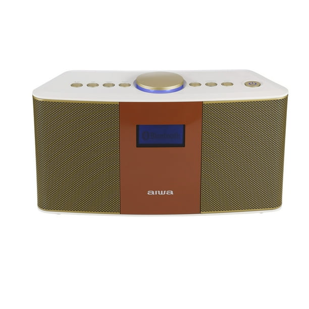 Aiwa Exos-5 Wireless Bluetooth Hi-Fi Home Speaker, FM Radio, Alarm