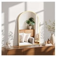 thumbnail image 5 of 20x30 Arched Bathroom Mirror, Metal Framed Wall Mirror for Bathroom, Vintage Over Sink Mirror for Vanity, Shatterproof Glass Decorative Mirror, 5 of 5