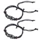thumbnail image 2 of Soporte de pulsera de jaula de cristal trenzado ajustable, pulsera de cristal vacía tejida a mano para hacer joyería Diy, soporte de pulsera vacío, 2 uds., 2 of 4