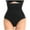 Noir, variante sur Culotte en Dentelle Taille Haute pour Femmes, Gainante pour l'Abdomen, Grande Taille, Gaine pour Hanches