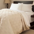 thumbnail image 5 of Lavish Home 66-40-T-I 65 x 86 in. Solid Color Bed Quilt, Ivory - Twin Size, 5 of 5