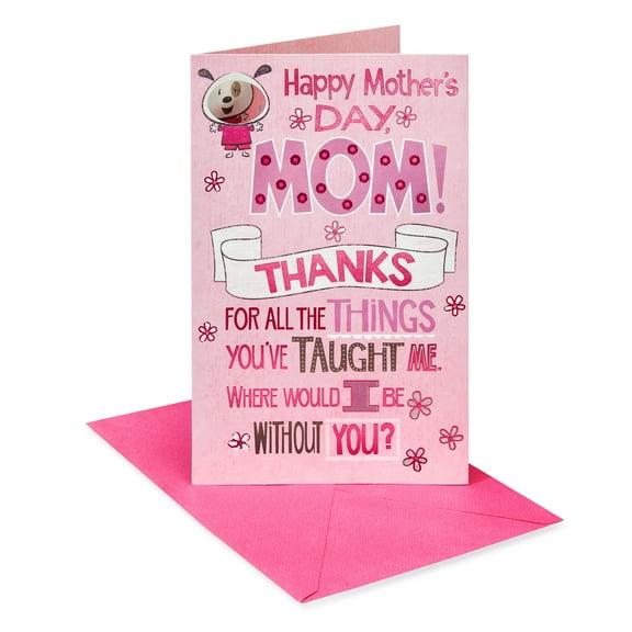 American Greetings Funny Mother's Day Card for Mom (Dog and Cupcakes)