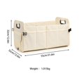 thumbnail image 2 of Car Trunk Organizer, Foldable Large Capacity Storage Organizers with Handles for Any Cars, SUV, Jeep, 2 of 6