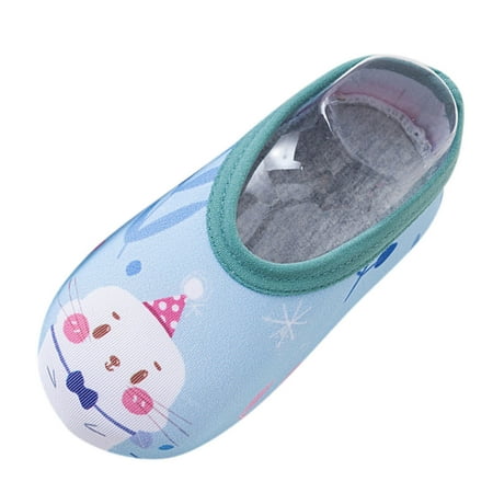 

Zlekejiko Girls Barefoot Shoes Baby Socks Boys The Floor Cartoon Socks Kids Non-Slip Baby Shoes