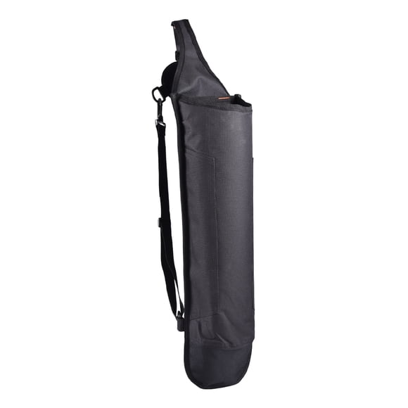 S SERENABLE Hunting Holder Pouch Bag w/ Shoulder Strap Back Quiver BLK Black