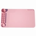 thumbnail image 2 of Painting Mat with Spill-Rim Cup Washable Reusable Multi-Purpose Crafting Surface for Artists and Hobbyists 1-Pack, 2 of 9