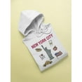 thumbnail image 3 of Liberty Statue And Food Hoodie Women -GoatDeals Designs, Female Small, 3 of 4