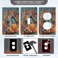 thumbnail image 3 of Light Switch Cover Switch Plate Outlet Cover Plug Cover for Electrical Duplex Outlets Birdhouse and Colorful Birds, 3 of 6