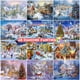 thumbnail image 2 of Pintura de diamantes AB 5D, Kits de Arte de mosaico de Navidad, bordado de paisaje, costura, decoración de la casa para el hogar, taladro, pegatinas de pared DIY, 2 of 4
