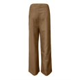 thumbnail image 4 of WERYOUNG Casual Wide Leg Pants For Women Asymmetric Everyday Wear Trousers Club Party Stylish Bottoms, 4 of 5