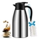 thumbnail image 1 of Jarra De Café De 68 Onzas, Urna De Café Aislada, Termo De Vacío De Acero Inoxidable Para Café, Agua Caliente, Té, Bebida Caliente, Mantiene 12 Horas Caliente Y 24 Horas Frías, 1 of 5