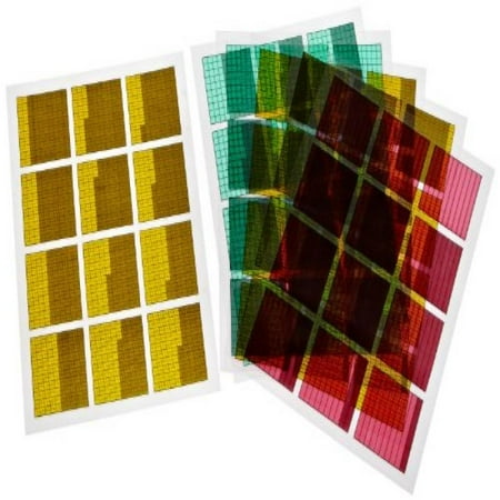 American Educational Decimal Squares Overhead Transparencies