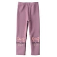 thumbnail image 4 of Godderr Kids Baby Winter Warm Leggings 1-10Y Toddler Thick Fleece Lined Leggings Girls Winter Tights Girls Snow Pants Uniform Pants for Girls Cotton Leggings, 4 of 7