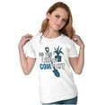 thumbnail image 3 of Like My Compost Gardening Plants Womens Fitted Plus Size Graphic Tee Brisco Brands 2X, 3 of 5