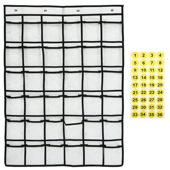 Soporte para teléfono para aula Organizador de teléfono celular para aula Tabla de bolsillo para teléfono de pared para aula