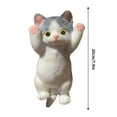 thumbnail image 3 of ufehgfjh Catss Hands Up Catss Kneading Stress Relieving Toy Girl Plush Toy Simulation Catss Kneading Holiday Deals, 3 of 6