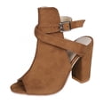 thumbnail image 2 of Sandalias de punta abierta transpirables de color puro a la moda, zapatillas ligeras, zapatos de mujer Wmkox8yii ytu11232, 2 of 5