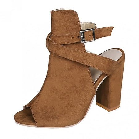 

Fashion Pure Color Breathable Open-Toed Sandals Light Slippers Women Shoes