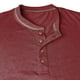 thumbnail image 4 of Tops para hombre, blusas y camisas de manga corta con cuello redondo para hombre, blusa informal de moda con botones y parches lisos, blusa de manga corta para hombre, blusa de poliéster para hombre, 4 of 4