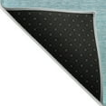 thumbnail image 4 of HomeRoots 588989 10 x 14 ft. Ombre Washable Indoor & Outdoor Rectangle Area Rug, Sky Blue & Teal Blue, 4 of 5