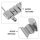 thumbnail image 3 of WEUVEB Tailpiece De Durabilidad Para Guitarra O Bajo Color Plata Sin Tornillos, 3 of 8