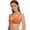 Orange, variant on Women’s Push up Lace Bra Plus Size Comfort Underwire Bra Lift up Elegant Bralettes for Daily Wear Yellow 75C