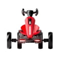 thumbnail image 3 of GDF Studio 12V Foldable Electric Kids Go Kart with Adjustable Seat, VA Wheels, Red, 3 of 10