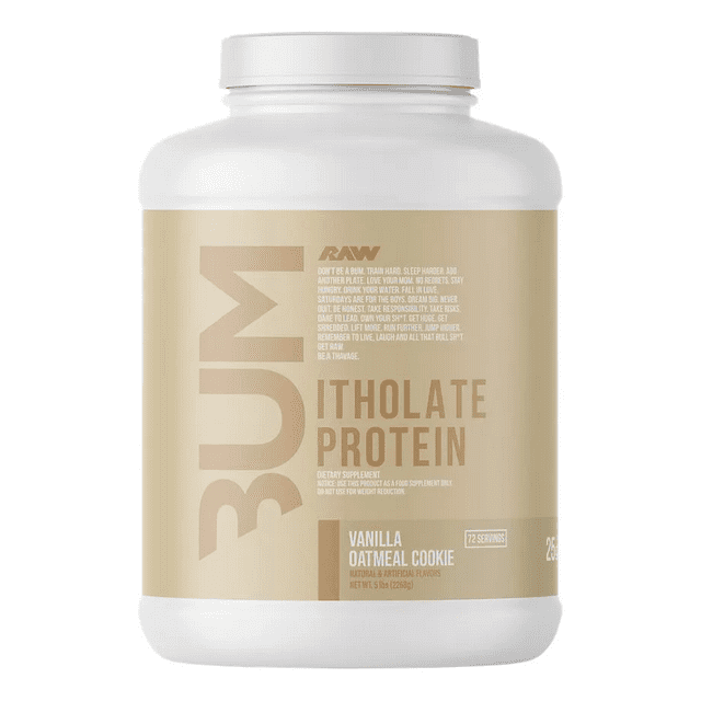 PROTEINA RAW CBUM ITHOLATE ISO 5 LBS SABOR VAINILLA GALLETA DE AVENA